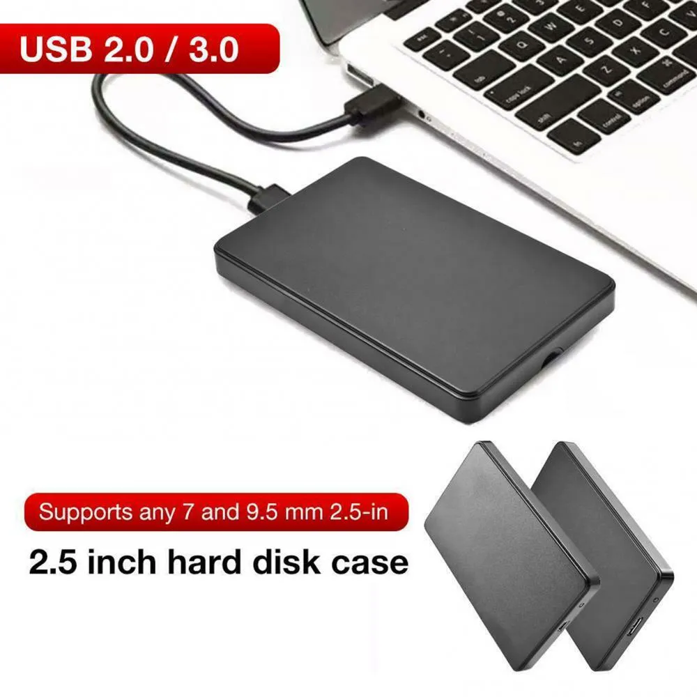 Hard Disk External Storage Box USB 3.0/2.0 5Gbps 2.5inch SATA HDD Enclosure Hard Disk Case for PC