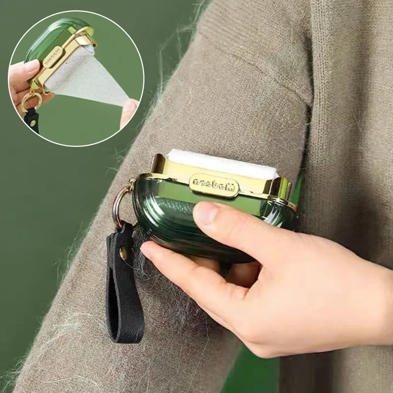 Two-Sided Clothes Sticky Hair Scraper, Sweater Lint Ball Remover ...