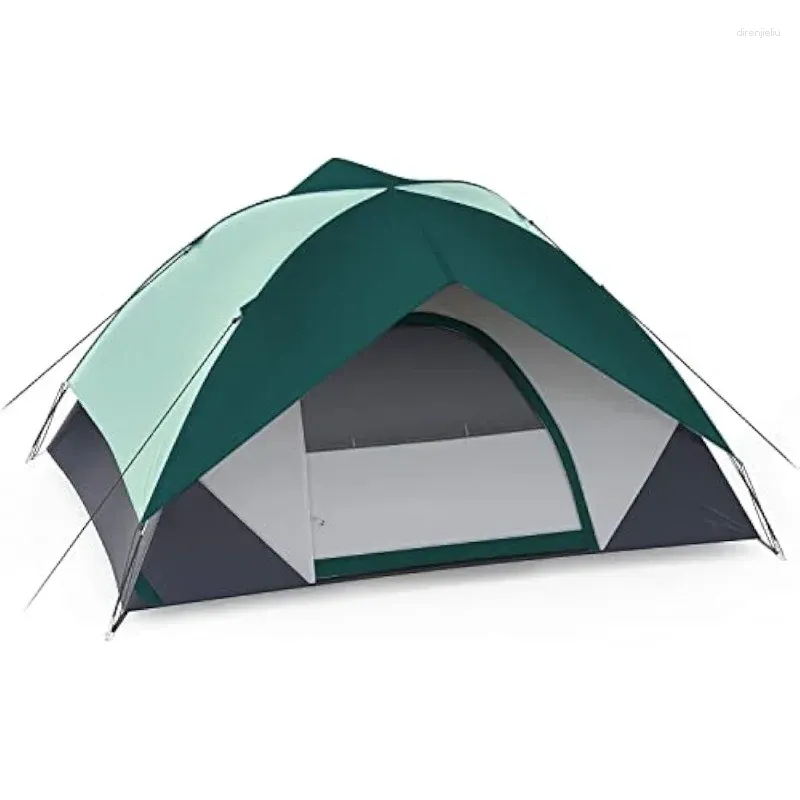 Namioty i schroniska Zyerch Person Camping Tent Namiot Family z wyjmowaną deszczową deszczową do plecaków turystycznych wiatrówek
