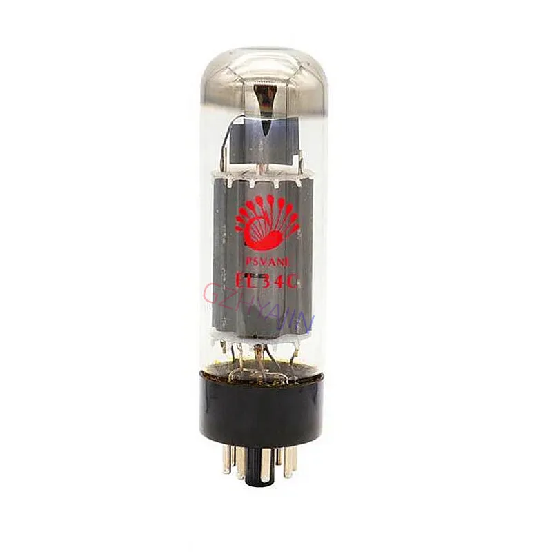 PSVANE EL34C vacuum tube replaces 6CA7 EL34B EL34 for DIY upgrade of HIFI audio tube amplifier to match four-tube amplifier