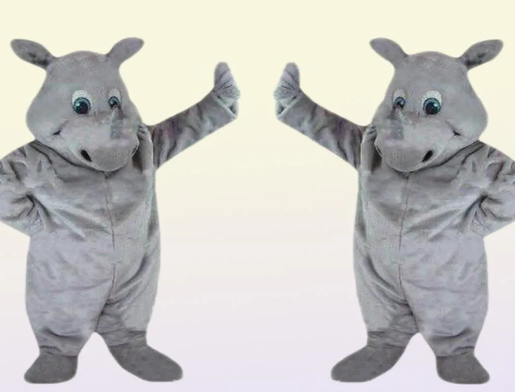 2020 Yepyeni Rhino Maskot Kostüm Karakter Yetişkin SZ 014936334