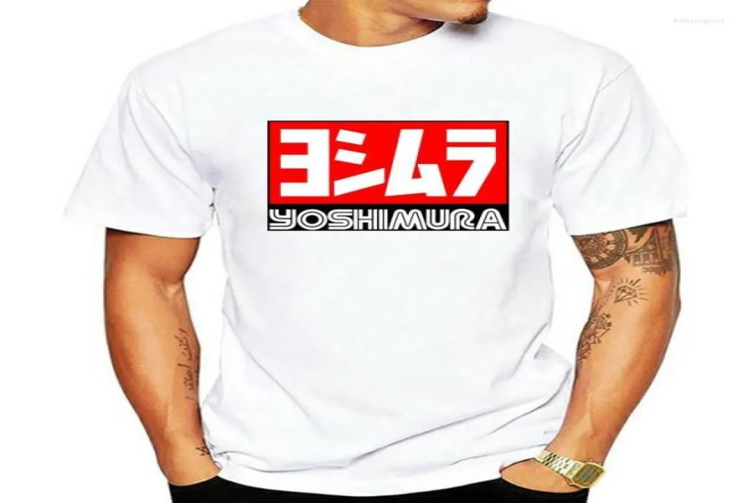 Men039S T -skjortor Yoshimura Logo Japan Tuning Race Black Ampamp White Shirt XS3XL3801236