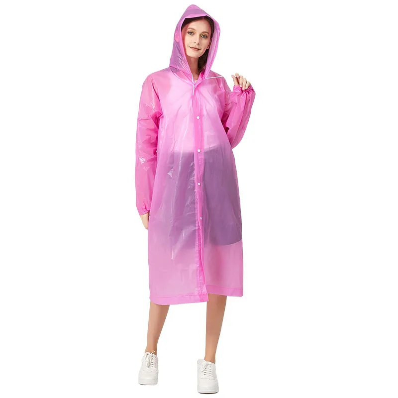 Raincots Eva Rain Ponchos pour femmes manteaux de pluie avec des vestes réutilisables Foradult imperméable Men de pluie Camp de pêche de voyage