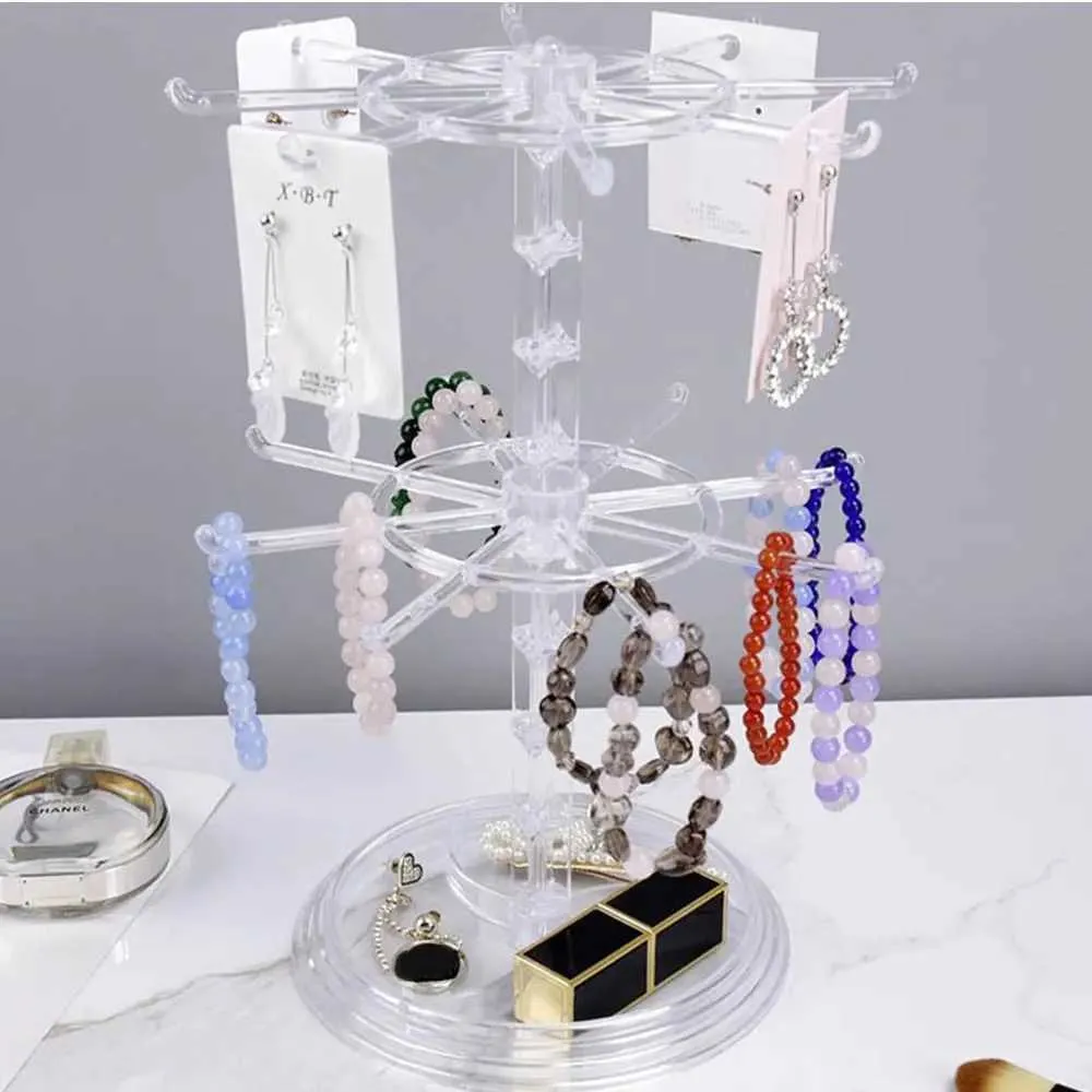 Jewelry Boxes Girls hair ring rack bracelet rack organizer jewelry display keychain rack jewelry display rack fashion accessories