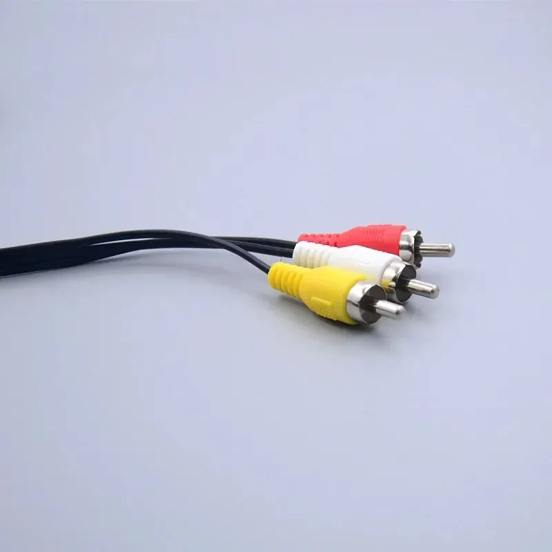 65cm 1m 1,5m 3,5 mm Jack plug mâle à 3 adaptateur RCA de haute qualité 3,5 à RCA Male Video Video AV Cable Cordon Male