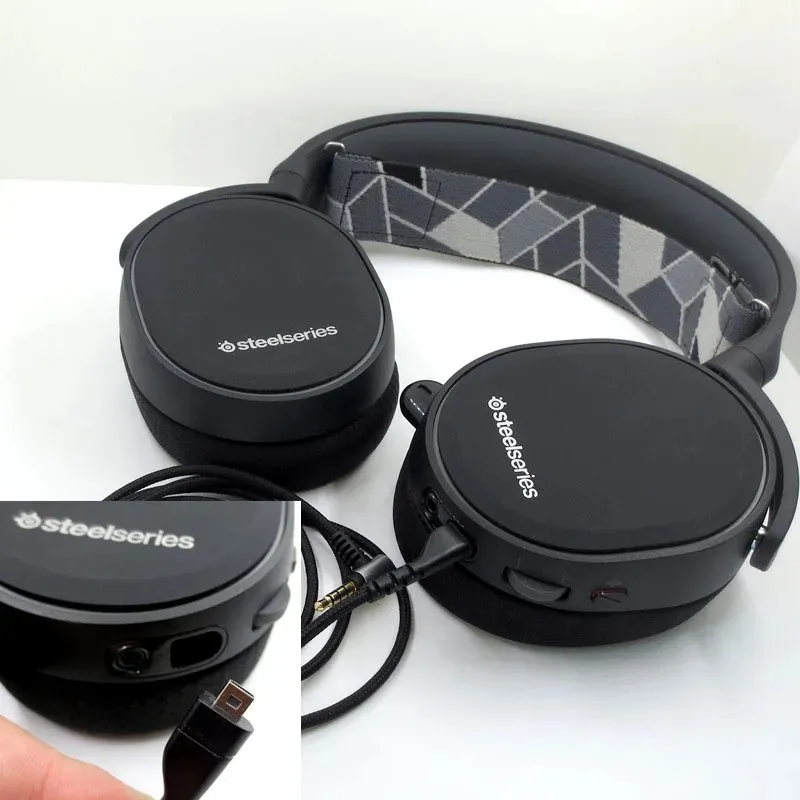 2M ЗАМЕНОВАТЕЛЬНОЙ Аудиокабель для Steelseries Arctis 3, 5, 7, Arctis Pro Gaming Hearset для ПК, Gaming, PS4, Xbox One, Mac, Console