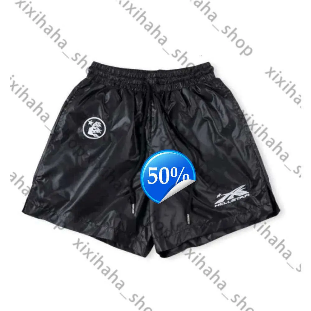 Hellstar Shorts Men Designer calças curtas Casual Beach Basual Running Fitness Fashion Star Novo estilo Hip Hop 576 989 855