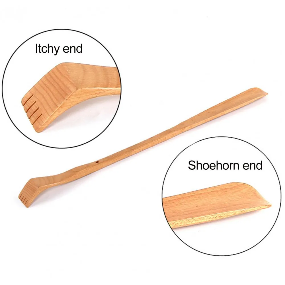 Bamboo durable en bois grattant le masseur arrière Back Scratch Health Products