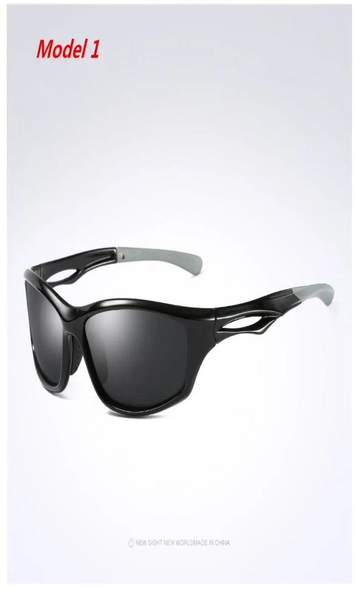 Große polarisierte Sport Sonnenbrille UV 400 für Männer Frauen Baseball Running Cycling Fishing Golf Langlebiger Rahmen7306867