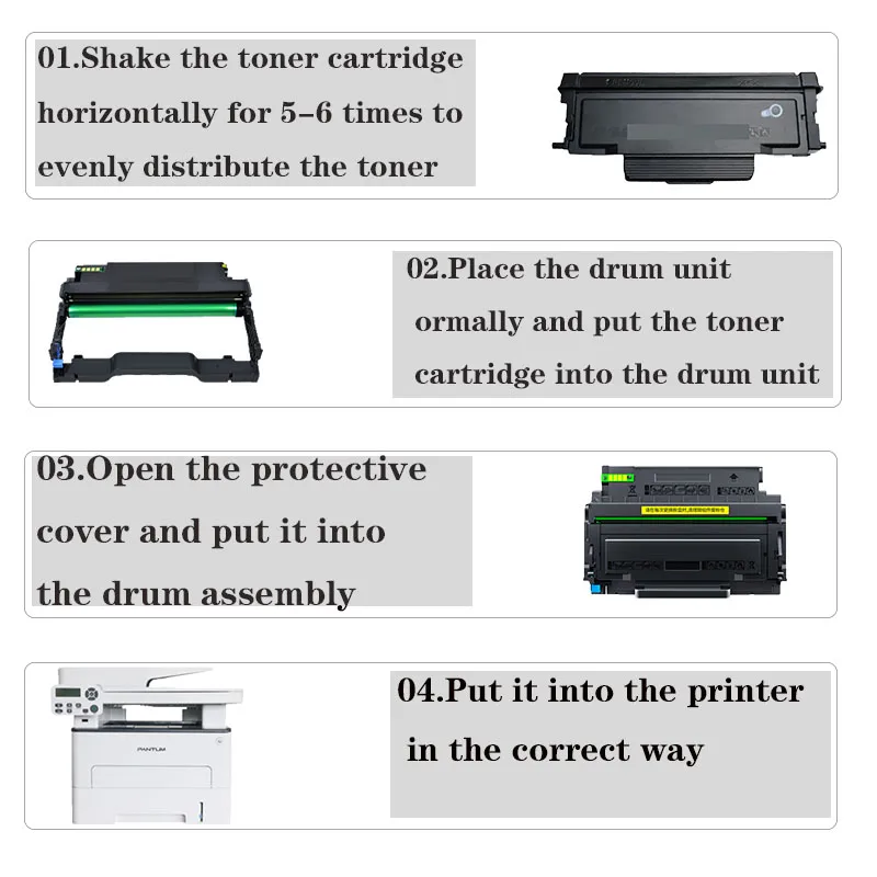 TL5126 / TL5126H / TL5126X Cartouche de toner pour Pantum BP5106DN / BP5106DW / BP5106ADN / BP5106ADW