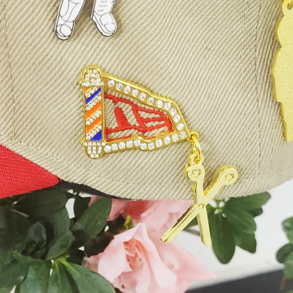 Pimler, broşlar pimler Metal dekorasyon aksesuarları için şapka vintage stil şapkalarda uygundur Drop dağıtım takı dh4bx
