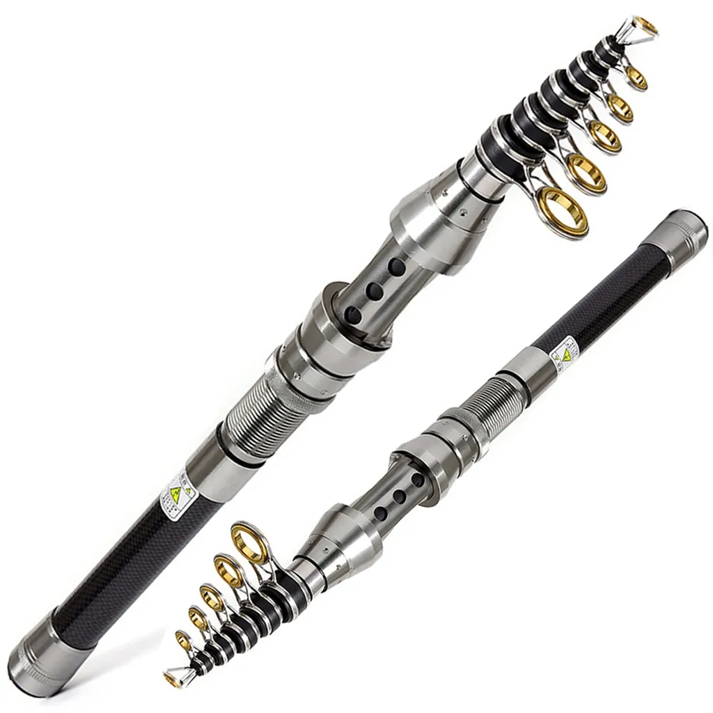 Telescopic Carbon Fiber Spinning Fishing Rod 1.5-2.4 Meter with Hasp  Closure from Dhgate Terminal Tackle - price 35.84