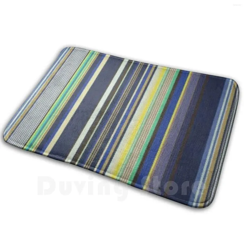 Tapis rétro bandes conception tapis tapis tapis coussin motif doux motif de lignes abstraites vintage motifs couleur