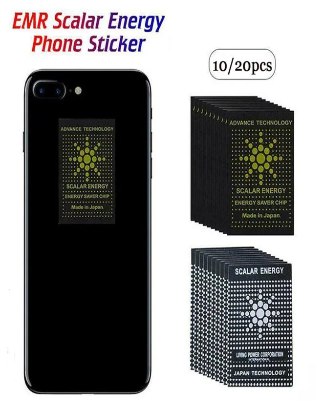 1020 PCs Anti Radiation Shield Protection Sticker EMF Protector Neutralizer Scalar Energy Shield for Cell Phone Health Care2155130