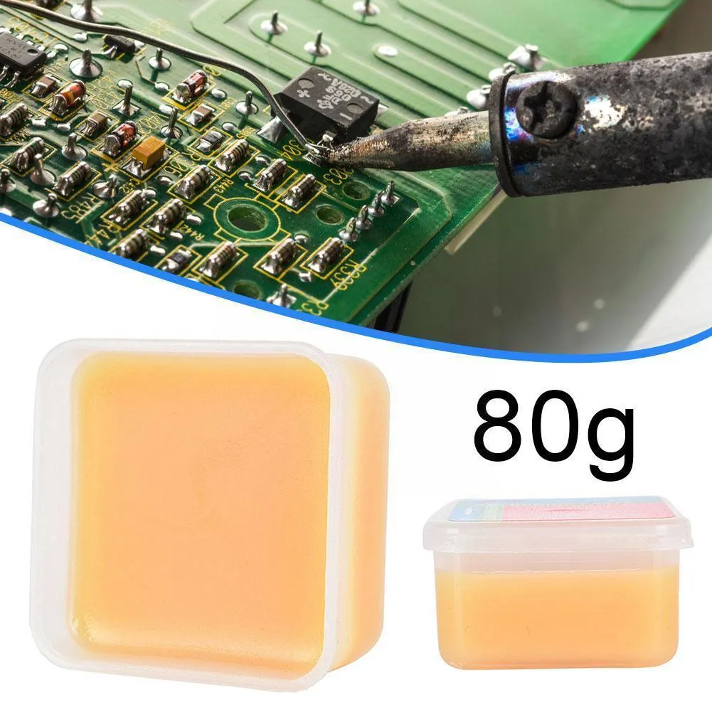 80G Réparation Souderie Flux Paste Solder Soudage d'huile Supplies Mobile Phones Circuit PC Tool pour métallurging GEL MELD G5A6