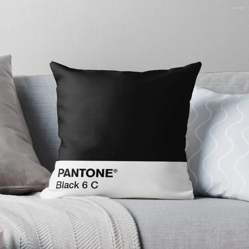 Kussen pantone zwart 6 c gooi couch s case