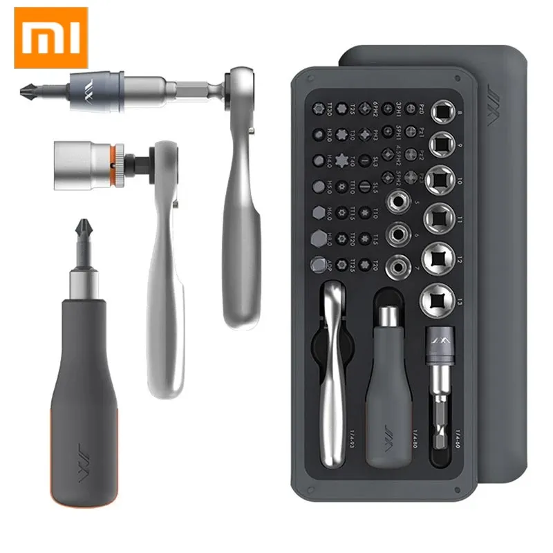 Xiaomi Jimi 41 en 1 tournevis SET S2 BITS MAGNÉTIQUES COILLEST CORTISSE CORTINES KIT DIY TOUR MÉNAGE AUTOL