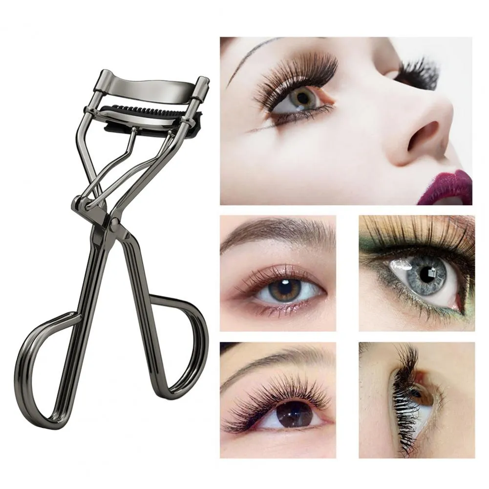 Lash Curler-Werkzeug Nicht-Rutsch tragbares Styling natürlicher Styling Wimpern Wimpern Haken Curling Clip Make-up Vorräte