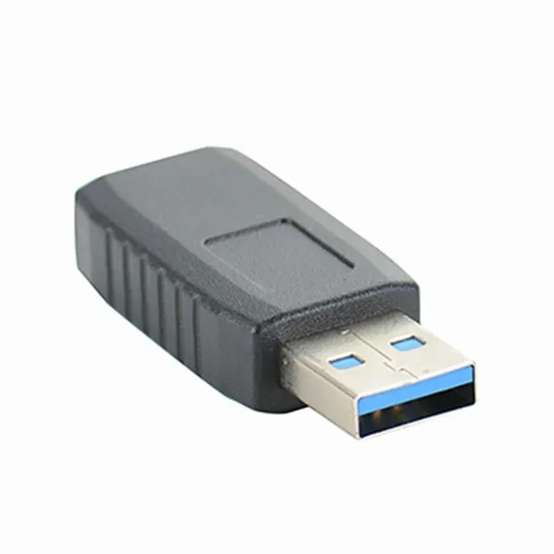 Connecteur d'adaptateur USB 3.0 mâle à une femme extension mf coupleur noir / pour convertisseur d'ordinateur portable PC Convertisseur durable