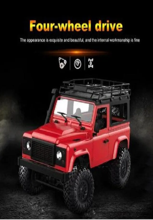 2020 New 1:12 MN-90K RC Crawler Car 2.4G 4WD Remote Control Off-road Crawler Military Vehicle Model RTR Remote Control Truck Toy5661535