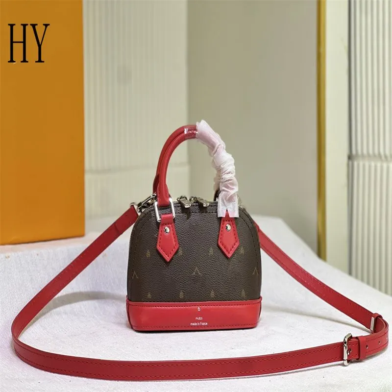 Projektant luksusowa torba alm BB Monogra Red M82717 Ladies Ręczne torba na ramię Najlepszą jakość