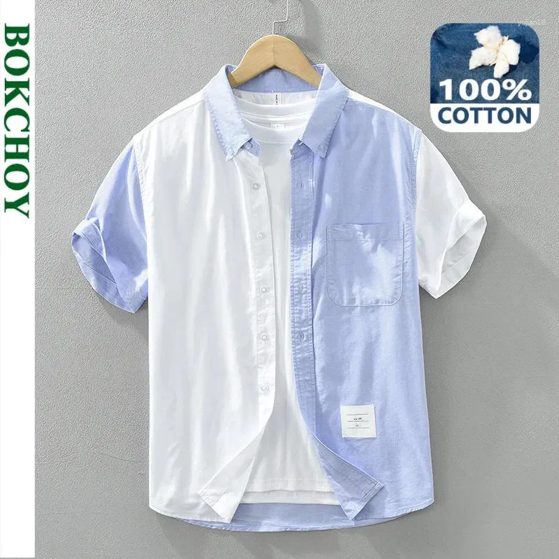 Camisas casuais masculinas 2024 Spring Summer CM8027