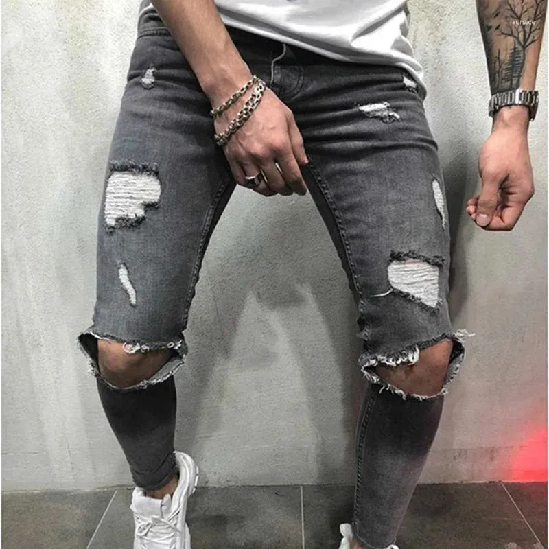 Jeans masculin 2024 Pantalon de mode d'automne de printemps