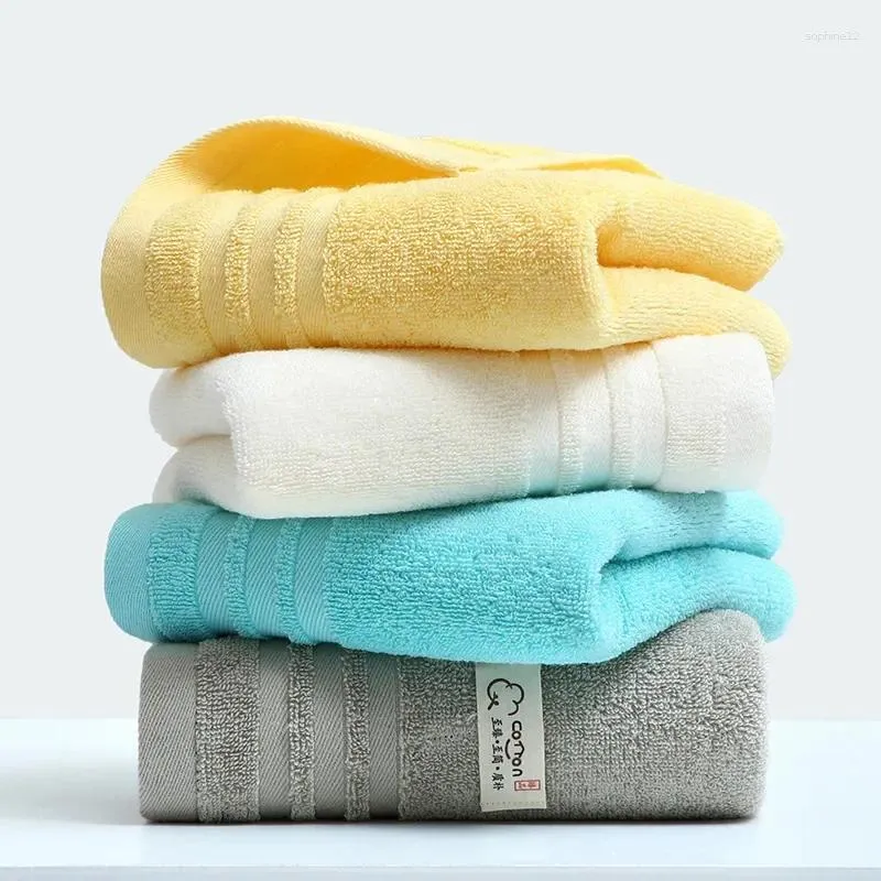 Serviette en coton pour visage main serviettes de salle de bain hautement et absorbant doux sport de voyage El beauté multi-couleurs 33x72cm
