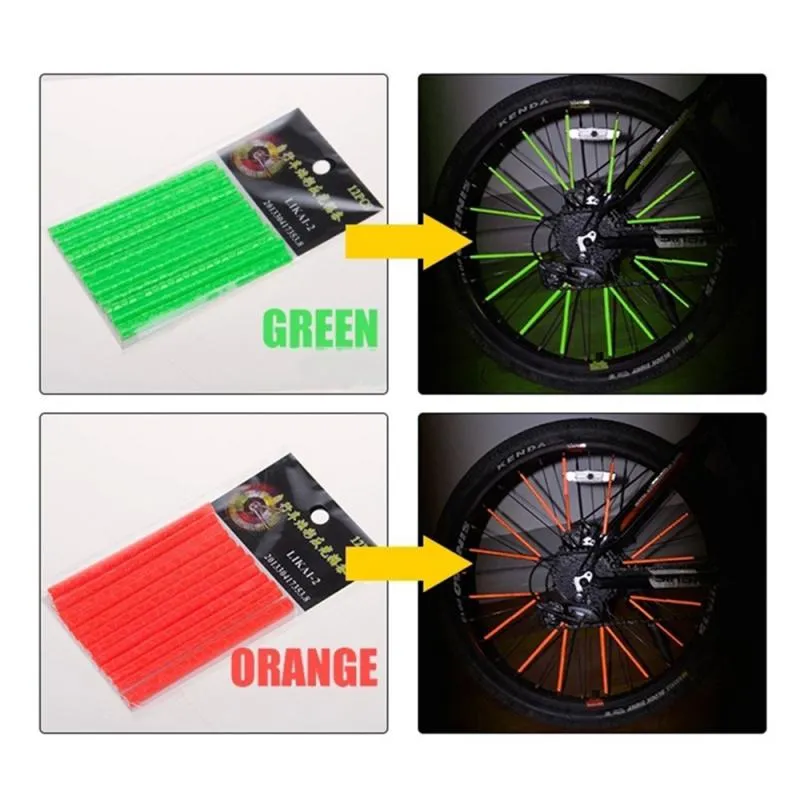 40 PCS 16-19'' Universal Reflective Rim Stripe