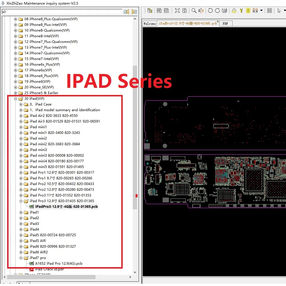 XZZ Xinzhizao Maintenance Inquiry System For IPhone, IPad, Android Android  Phones, And Macbook Circuit Schematic Diagram Bitmap From Yichu01, $48.32 |  DHgate.Com