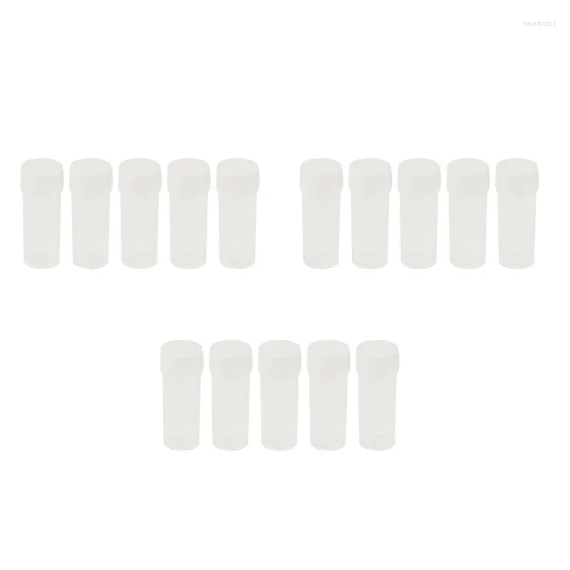 Storage Bottles 150X Plastic Sample Bottle 5Ml Test Tube Lab Small Vial Container Lid