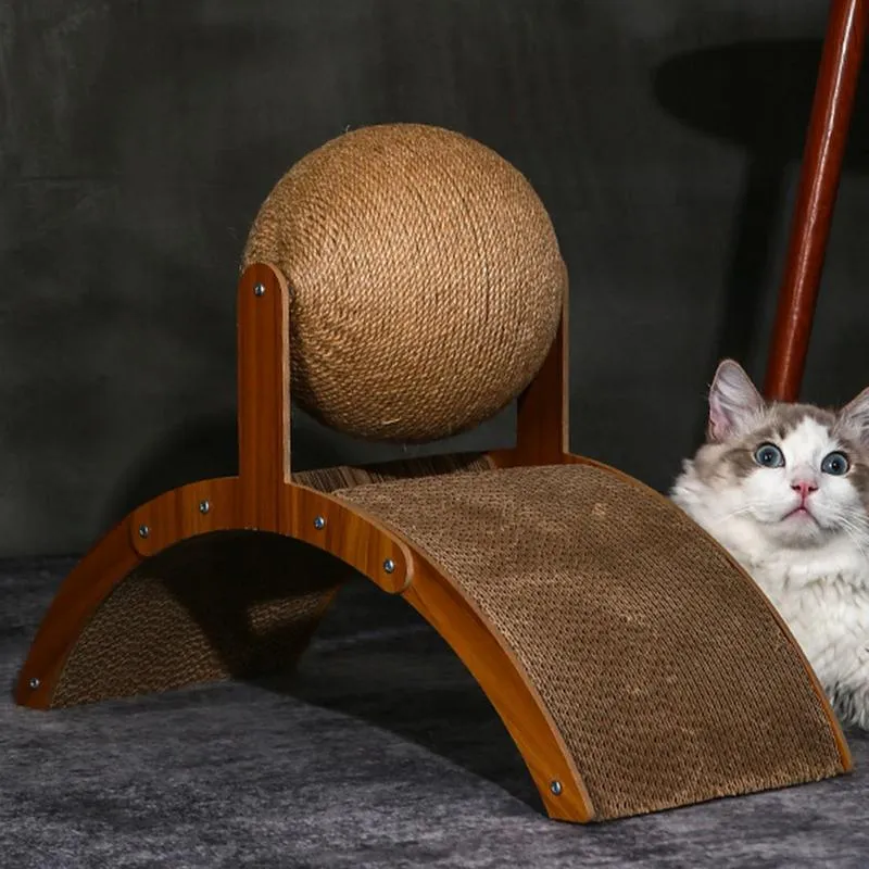 Sisal Cat Arch Scratcher Post Mat Board For Scratching Post Sharpen Nails And Toys On Chair Or Table From Quanyuanfacai 26 DHgate.Com