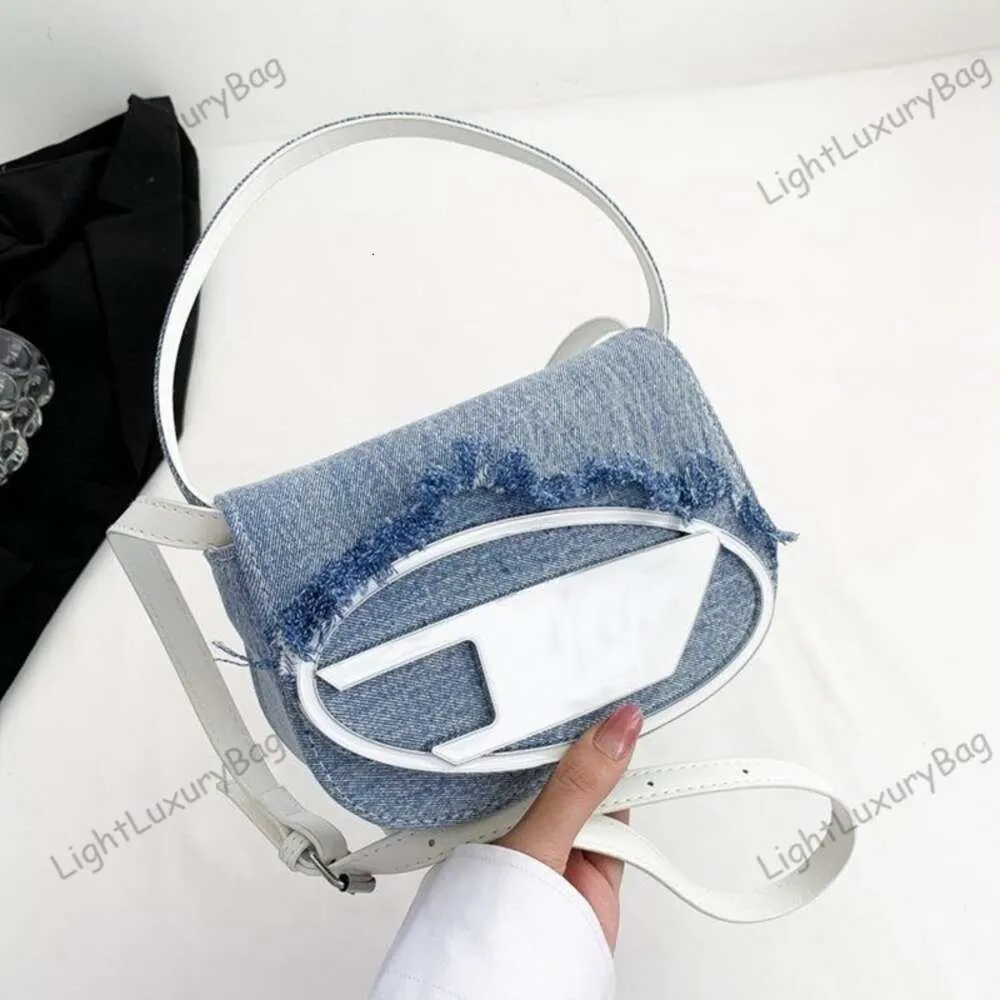 Hot Sale Crossbody Bags Designer Bag canvas denim tas vrouwen luxe schoudertassen onderarm flap dingdang tas mode handtas dame zwarte bakken