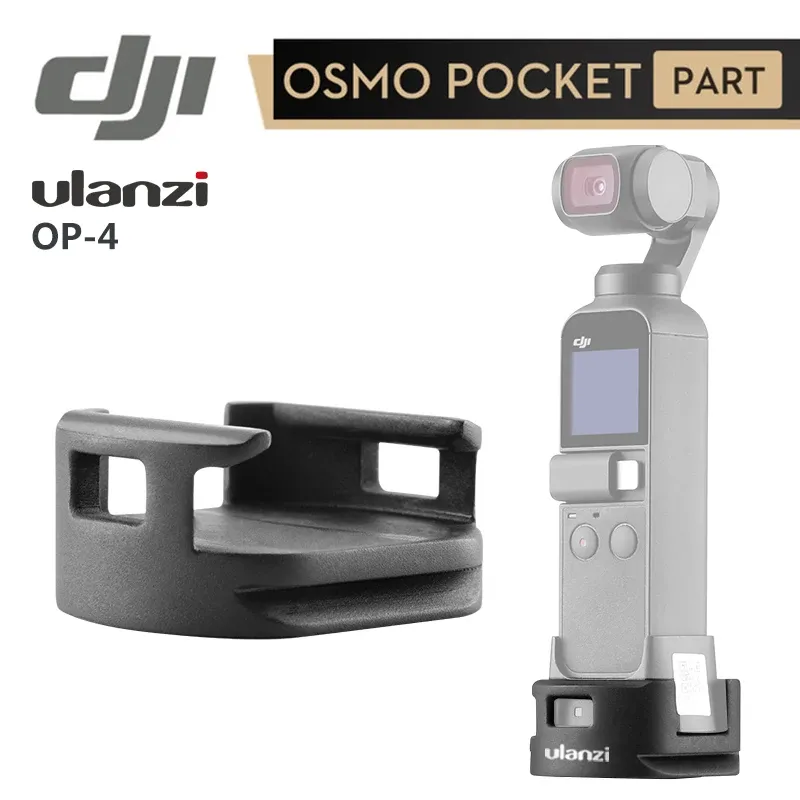 Acessórios ULANZI OP4 Wi -Fi Adaptador de tripé para DJI OSMO Pocket Wi -Fi Base Acessório com montagem rápida da cabeça do tripé para câmera DJI Osmo