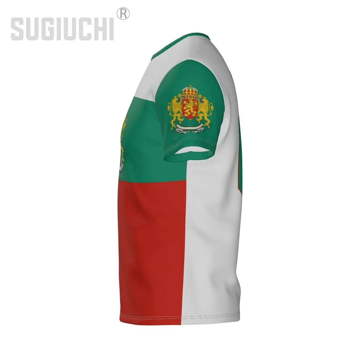 Nom de nom personnalisé Bulgaria Flag Emblem 3D T-shirts pour hommes Femmes Tees Jersey Team Vêtements de football Fans de football T-shirt