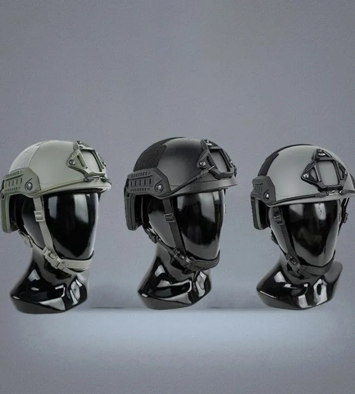 Tactical Fast MT Super High Cut Maritime Helmet W Shroud Mark Ver Paintball Mth 야외 모자 9568792