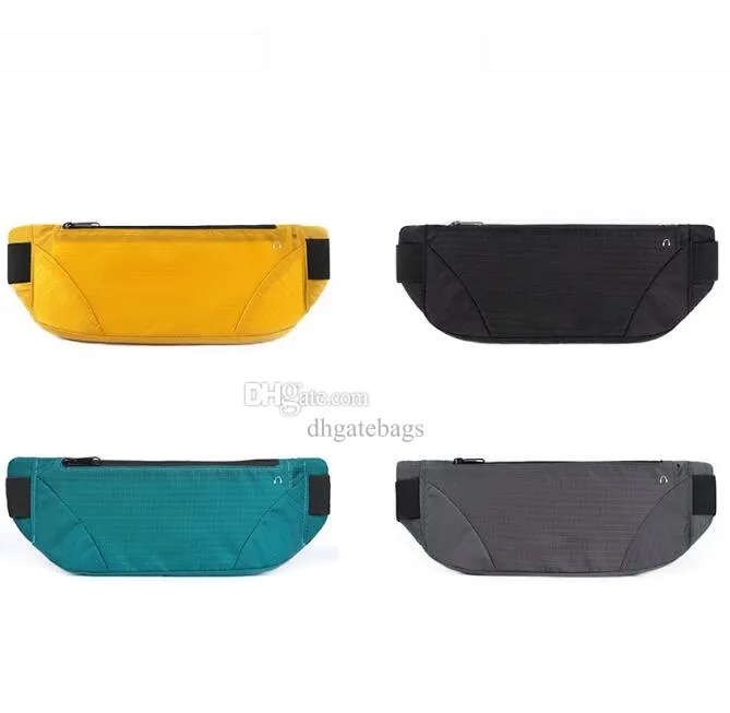 new sport outdoor casual waist bags waterproof running women men Polyester chest bags waist pack