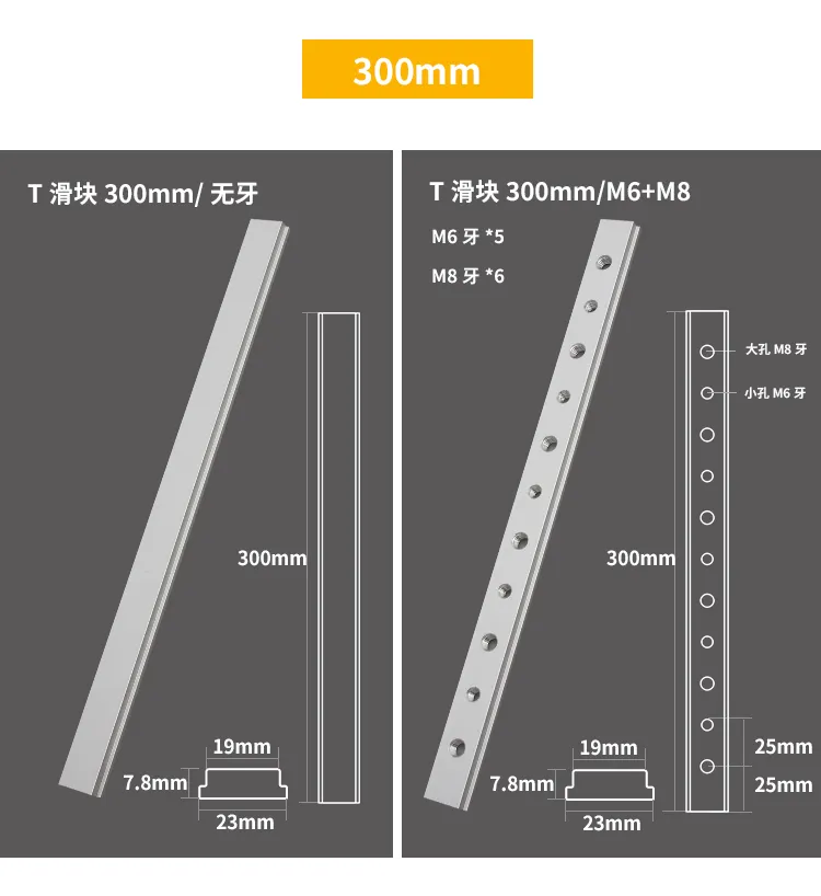 JUOPZKENN T Slot Nuts – 10PCS M8 Aluminum T-Nuts For Woodworking, Miter Track, Jig Fixtures - View #8