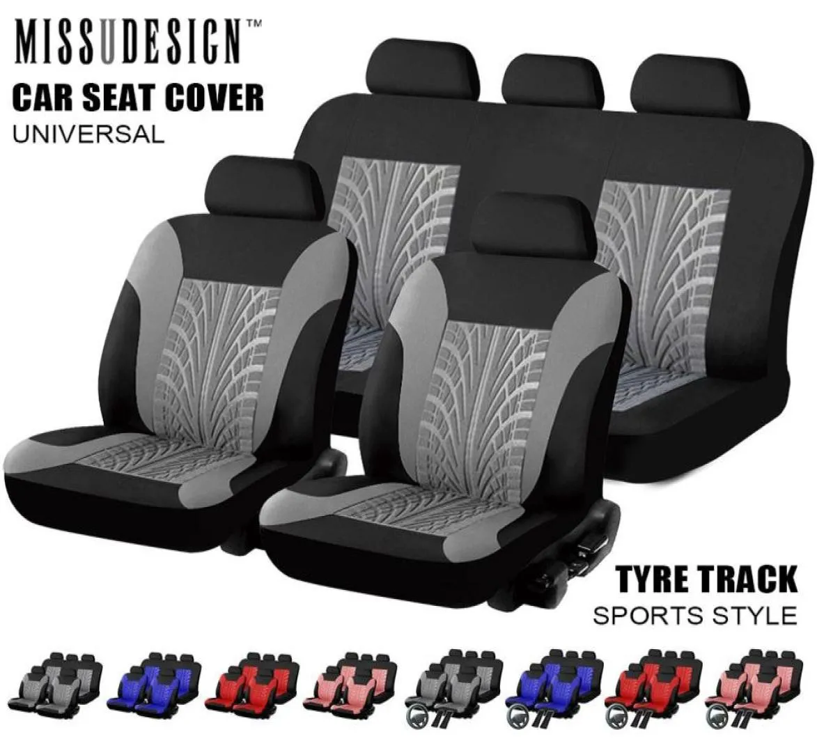 Ensemble de mode de mode universel et 2 sièges avant Couvertures de siège d'auto Protector Auto Interior Accessoires automobile8710793