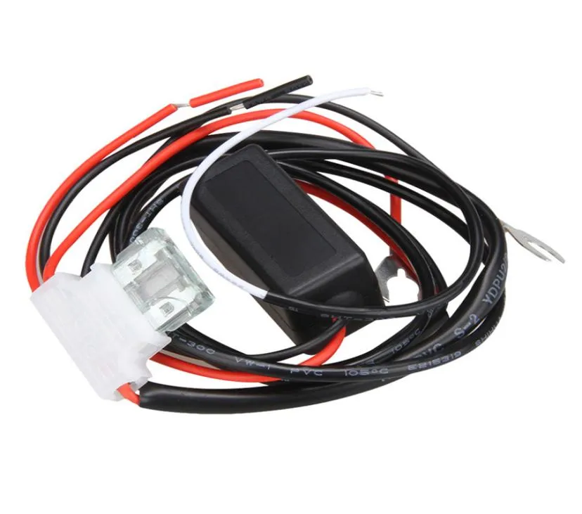 Bilintelligent DRL LED -dagsljus relä Harness DRL Controller Cable Wires Auto LED DAYTIME PARKERING LIGHT ONO5662096