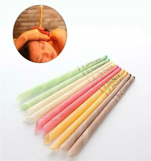 Ear Therapy Candles Hollow Blend Cones Cleaning Incense Hearing Massage Wax For Home 10pcs Fragrance Lamps292m8778555