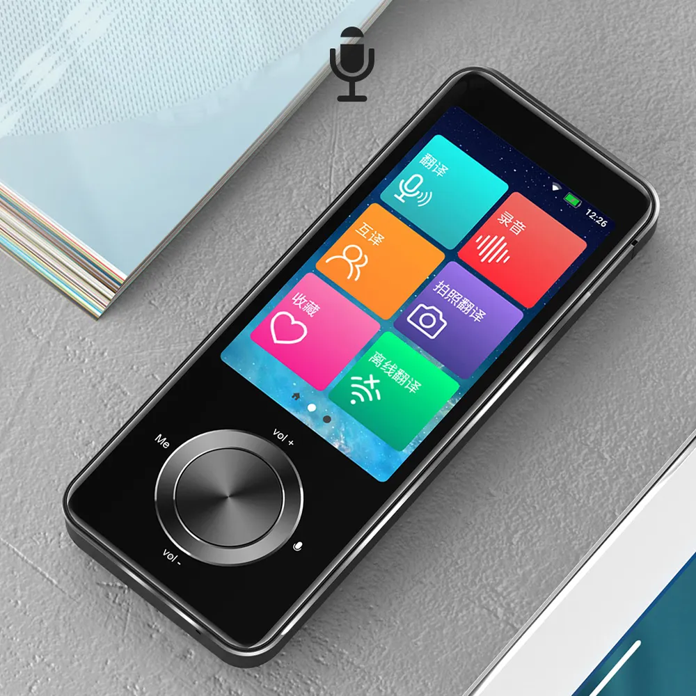 M9 2024 Instant Voice Translator - Portable Language Translator with 12 ...
