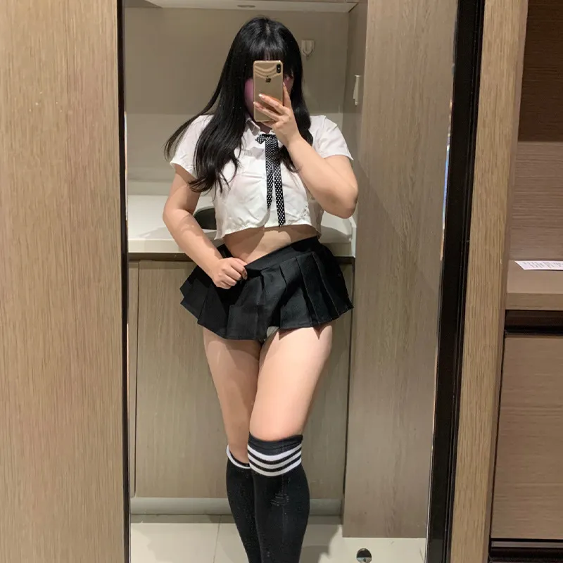 School School Girl Girl Outfit Schoolgirl JK JK JAPLESE STYL SEX SEX SEX RPLY RPA Costume Mini spódnica egzotyczna