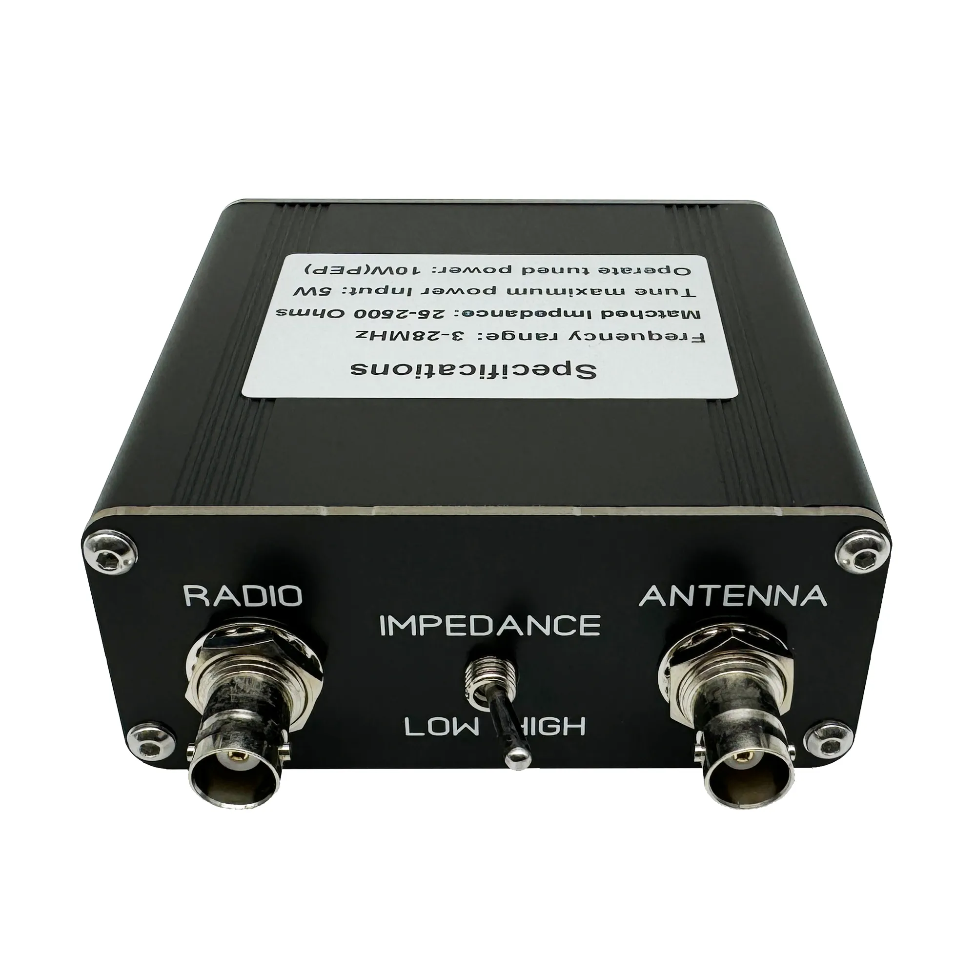 Z-match Antenna Tuner 3-28 MHz | QRP Manual Tuner for Ham