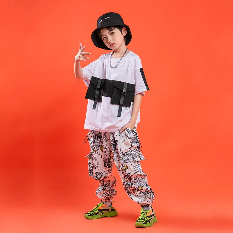 Hip Hop Clothing Dance Outfits: Kids Street Dance T Shirt