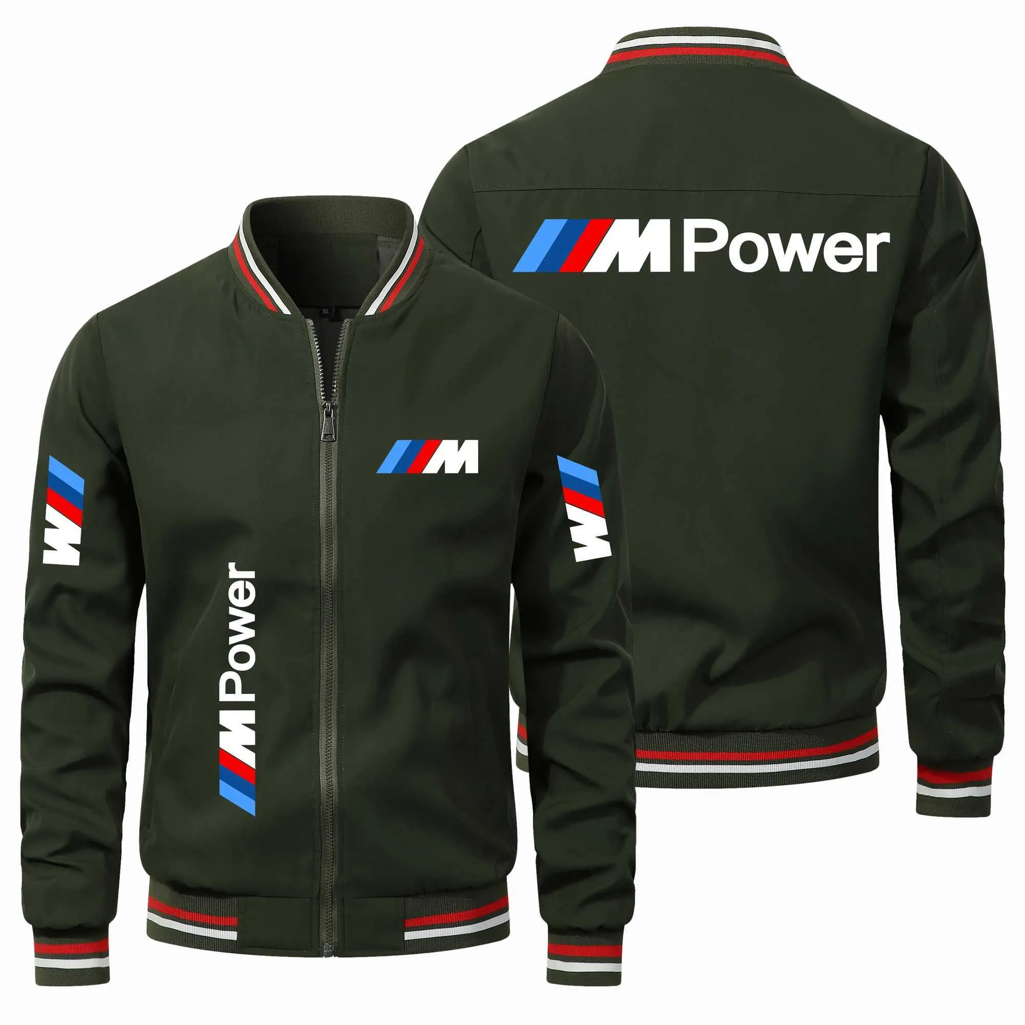【希少】tyco BMW Racng Zipup Parka Customized BMW M Power Bicycle Bmw Jacket For Men Windproof