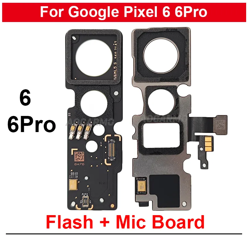 Google Pixel 6 6Pro Pro Mikrofon ve Flaş Işık Küçük Kart Yedek Parçası
