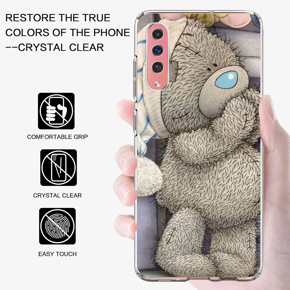 Tatty Teddy Bear Me to You Case pour Samsung Galaxy A30S A10 A50 A70 A20 A30 A20E A20S A40 A10S A50S A04 A01 Soft TPU Téléphone