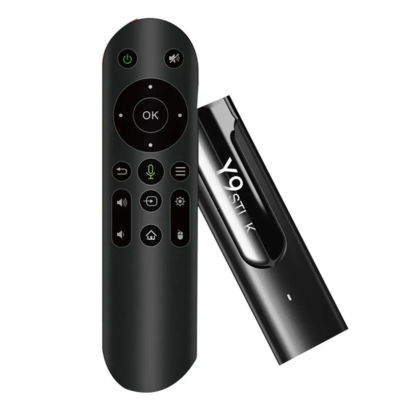 Box Black Plastic M98 Y9 TV Stick Android 11 S905 HD 4K 3D 2GB +16 GB Dual Wifi Language Remote Control Media Player Smart TV Box