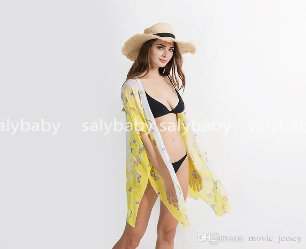 Summer Swimming Bikeni New Fashion Small Butterfly Pattern Coverups Can Do5313701